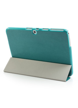 Custodia Pieghevole in Ecopelle per Samsung Galaxy Tab 3 101 Verde