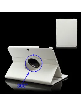 Custodia Pieghevole 360 in Ecopelle per Samsung Galaxy Tab 3 101 Bianco 5712579080127