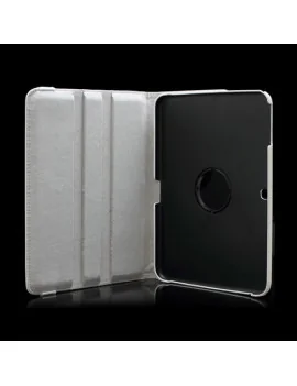 Custodia Pieghevole 360 in Ecopelle per Samsung Galaxy Tab 3 101 Bianco 5712579080127