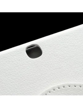 Custodia Pieghevole 360 in Ecopelle per Samsung Galaxy Tab 3 101 Bianco 5712579080127
