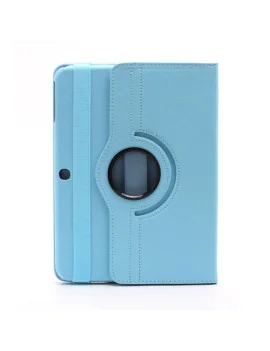 Custodia Pieghevole 360 in Ecopelle per Samsung Galaxy Tab 3 101 Azzurro 5712579075802