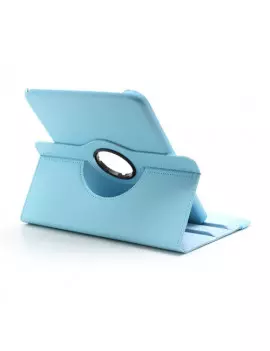Custodia Pieghevole 360 in Ecopelle per Samsung Galaxy Tab 3 101 Azzurro 5712579075802