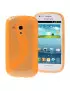 Cover in Silicone per Samsung Galaxy S3 Mini i8190 Giallo 4250623624558