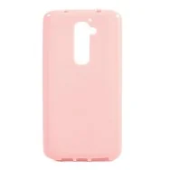 Cover in Silicone per LG G2 Optimus D801 (Rosa)