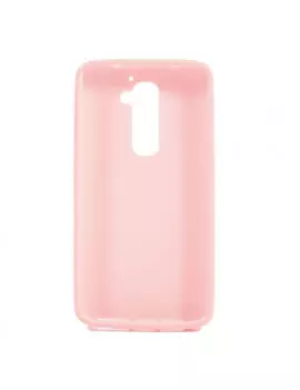 Cover in Silicone per LG G2 Optimus D801 Rosa