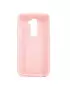 Cover in Silicone per LG G2 Optimus D801 Rosa