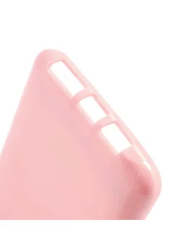 Cover in Silicone per LG G2 Optimus D801 (Rosa)