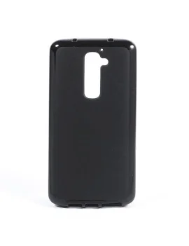 Cover in Silicone per LG G2 Optimus D801 (Nero)
