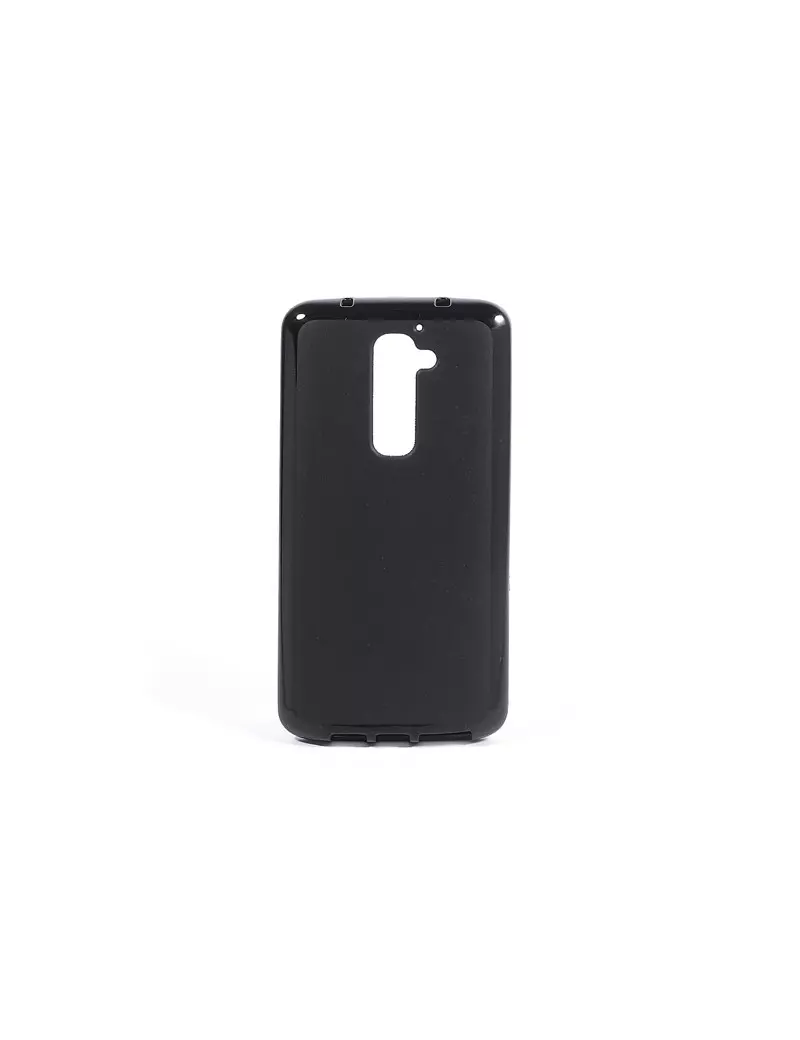 Cover in Silicone per LG G2 Optimus D801 Nero