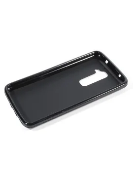 Cover in Silicone per LG G2 Optimus D801 (Nero)