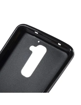 Cover in Silicone per LG G2 Optimus D801 (Nero)