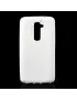 Cover in Silicone per LG G2 Optimus D801 Bianco