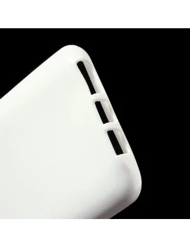 Cover in Silicone per LG G2 Optimus D801 (Bianco)