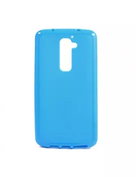 Cover in Silicone per LG G2 Optimus D801 Azzurro