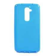 Cover in Silicone per LG G2 Optimus D801 (Azzurro)