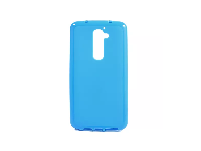 Cover in Silicone per LG G2 Optimus D801 Azzurro