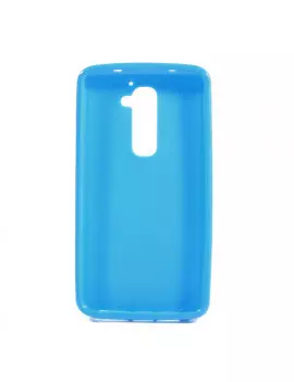 Cover in Silicone per LG G2 Optimus D801 Azzurro