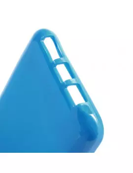 Cover in Silicone per LG G2 Optimus D801 Azzurro