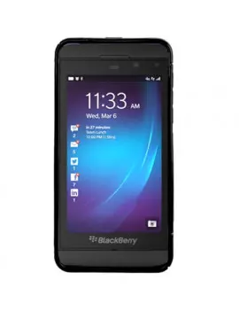 Cover in TPU Rigido per BlackBerry Z10 Nero/Bianco 3663824012146