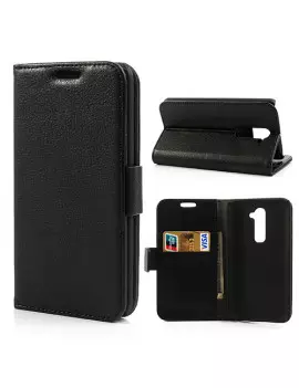 Cover Flip a Portafoglio per LG Optimus G2 D801 (Nero)