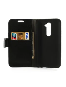 Cover Flip a Portafoglio per LG Optimus G2 D801 (Nero)