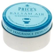 Candela in Lattina Price's - Fresh Air - Balsam Air (Orange, Menthol & Lavender)