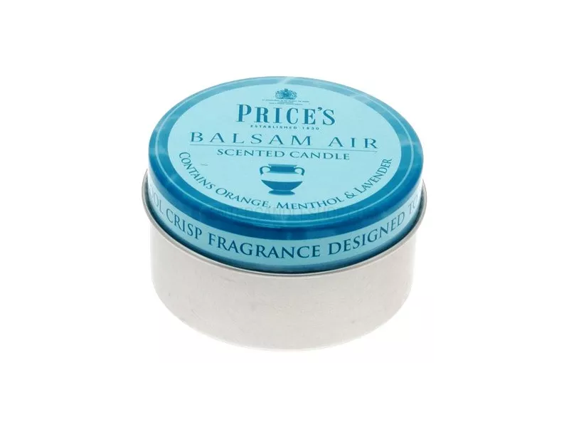 Candela in Lattina Price's - Fresh Air - Balsam Air (Orange, Menthol & Lavender)