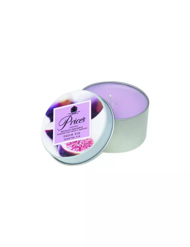 Candela in Lattina Price's - Fragrance (Fresh Fig) Candela in Lattina Price's - Fragrance (Fresh Fig)