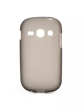Cover in Silicone per Samsung Galaxy Fame S6810 Grigio