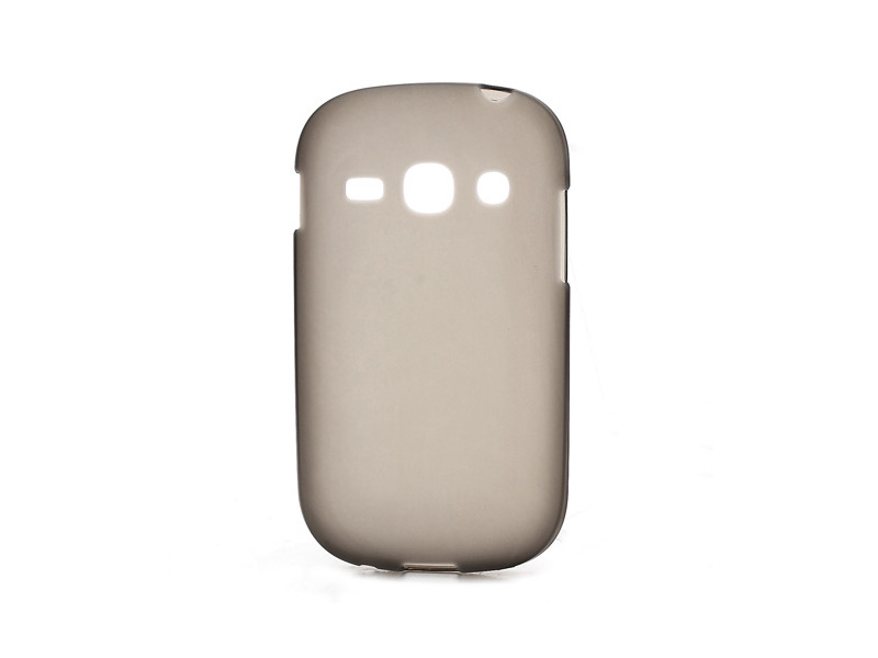 Cover in Silicone per Samsung Galaxy Fame S6810 Grigio