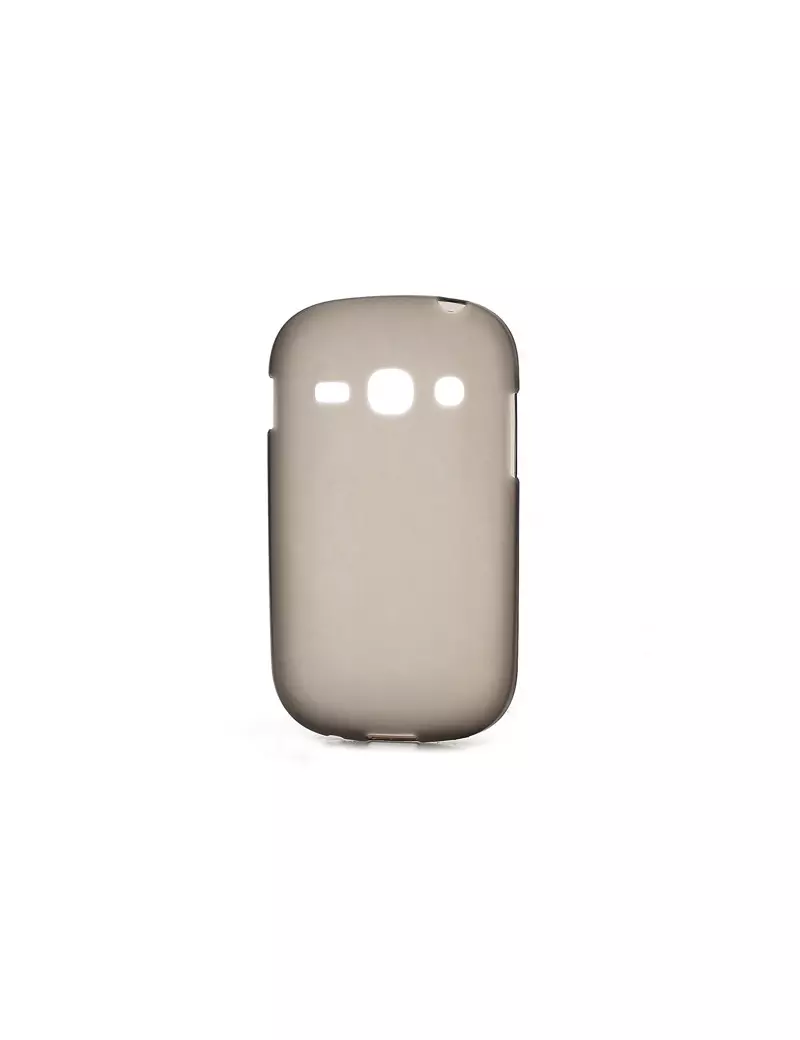 Cover in Silicone per Samsung Galaxy Fame S6810 Grigio