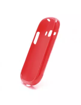 Cover in Silicone per Samsung Galaxy Fame S6810 Rosso