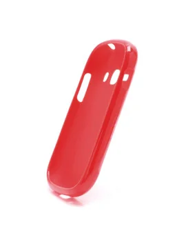 Cover Silicone per Samsung Galaxy Fame S6810 (Rosso)