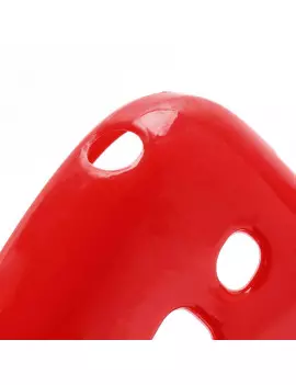 Cover in Silicone per Samsung Galaxy Fame S6810 Rosso