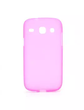 Cover in Silicone per Samsung Galaxy Core i8260 Rosa 5712579059482