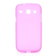 Cover in Silicone per Samsung Galaxy Core i8260 (Rosa)