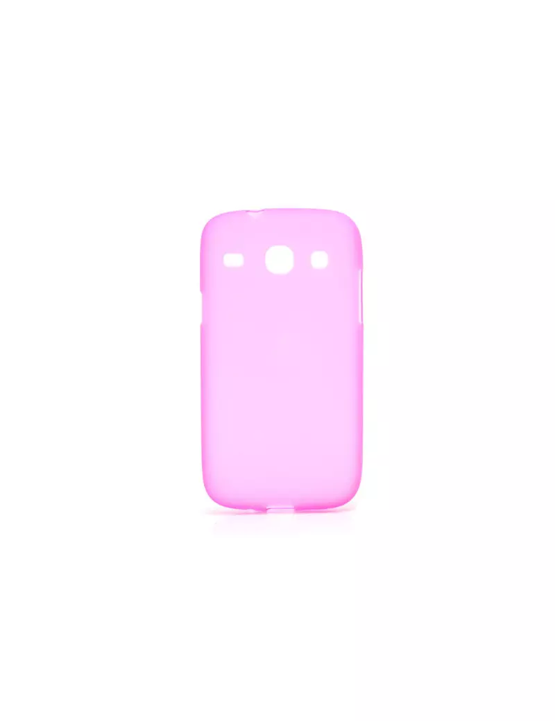 Cover in Silicone per Samsung Galaxy Core i8260 Rosa 5712579059482