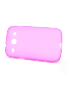 Cover in Silicone per Samsung Galaxy Core i8260 (Rosa)