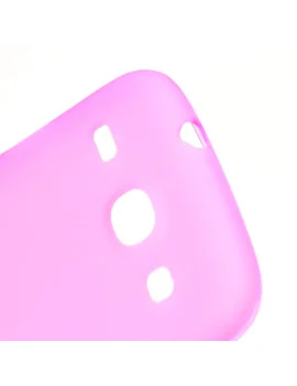 Cover in Silicone per Samsung Galaxy Core i8260 (Rosa)