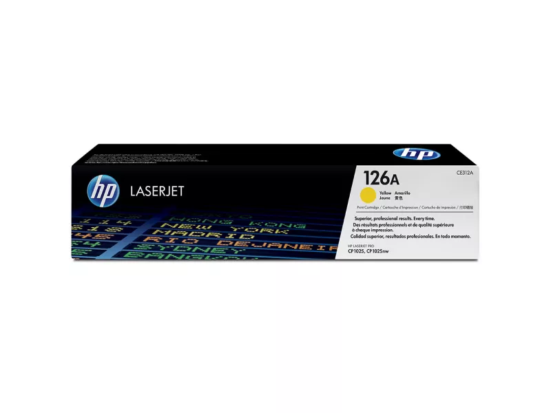 Toner Originale HP CE312A 126A (Giallo 1000 pagine) Toner Originale HP CE312A 126A (Giallo 1000 pagine)