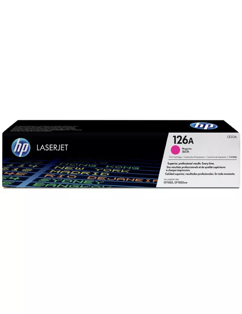 Toner Originale HP CE313A 126A (Magenta 1000 pagine) Toner Originale HP CE313A 126A (Magenta 1000 pagine)