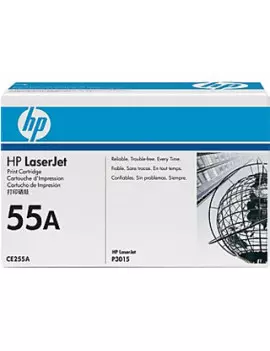 Toner Originale HP CE255A 55A (Nero 6000 pagine)