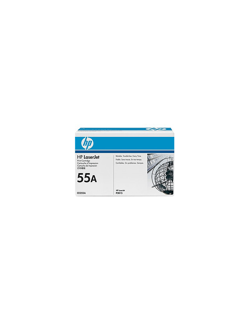 Toner Originale HP CE255A 55A (Nero 6000 pagine)