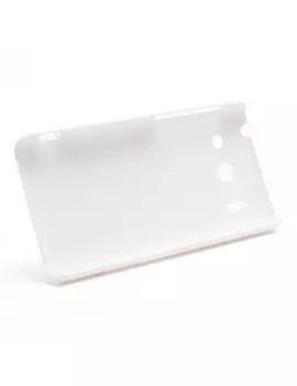 Cover in TPU Semirigida per Huawei Ascend G510 (Bianco)