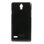 Cover in TPU Semirigida per Huawei Ascend G700 (Nero)