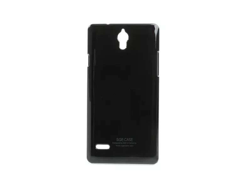 Cover in TPU Semirigida per Huawei Ascend G700 Nero