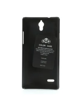 Cover in TPU Semirigida per Huawei Ascend G700 (Nero)