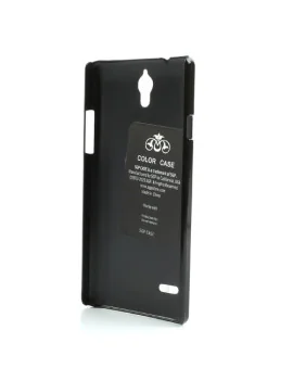 Cover in TPU Semirigida per Huawei Ascend G700 (Nero)