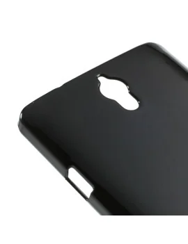 Cover in TPU Semirigida per Huawei Ascend G700 (Nero)