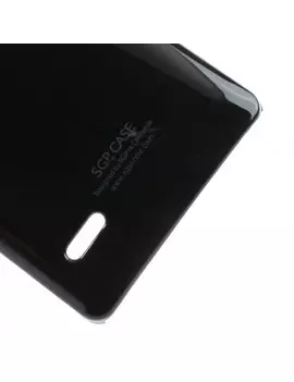 Cover in TPU Semirigida per Huawei Ascend G700 Nero